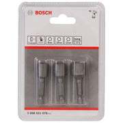 Bosch - Steckschlüsselset 3-tlg. Steckschlüsselpack, 2608551078 8/10/13 mm