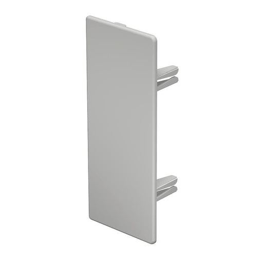 OBO Bettermann - Endstück für Leitungsführungskanal Endstück WDK HE60150LGR 60x150mm − 10 Stück