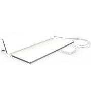 Etherma - Infrarot-Strahlungspaneel Arbeitsplatzheizung-Set LAVA-DESK-ZONE-W Weiß 230V