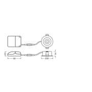 Ledvance - Downlight/Strahler/Flutlicht LED-Einbaustrahler SPAIRADJP4W927DIP23W 927, dim, ws