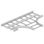Unex - T-Stück für Kabelleiter T-Abzweiger 67619-44 85x600 R600