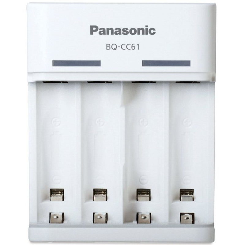Hückmann - Universal-Ladegerät Ladegerät BQ-CC61 eneloop BQ-CC61USB unbestückt