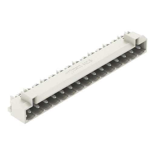 WAGO - Leiterplattensteckverbinder THT-Stiftleiste Lötstift 721-475/001-000 1,2x1,2,abgew.,lgr − 50 Stück