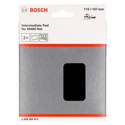 Bosch - Stützteller für Schleifwerkzeug Schleiftellerschoner, 2608000815 115 x 107 mm, 2x