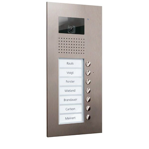 TCS Tür Control - Türstation für Türkommunikation Video color Außenstation V AVU14070-0030 PUK 7 Tasten 1-spalt − 1 Stück