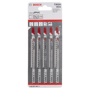 Bosch - Stichsägeblatt PRO Plastics PVC clean 2608667448 T302H Stichsägeblatt