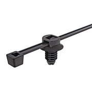 HellermannTyton - Kabelbinder Befestigungsbinder T50RFT7 PA66HS BK 200x4,6 − 500 Stück