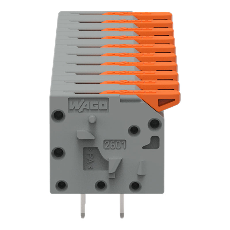 WAGO - Leiterplattenklemme 2601-1310 1,5mm²,gr − 20 Stück