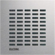 Elcom - Türstation für Türkommunikation Türlautsprecher LRM-110 Lochgitter rechteck
