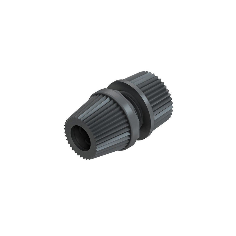 HKL - Scheibennippel für Leuchten Klemmnippel sw 436 D:5-6,8/L:24mm M10x1 − 100 Stück
