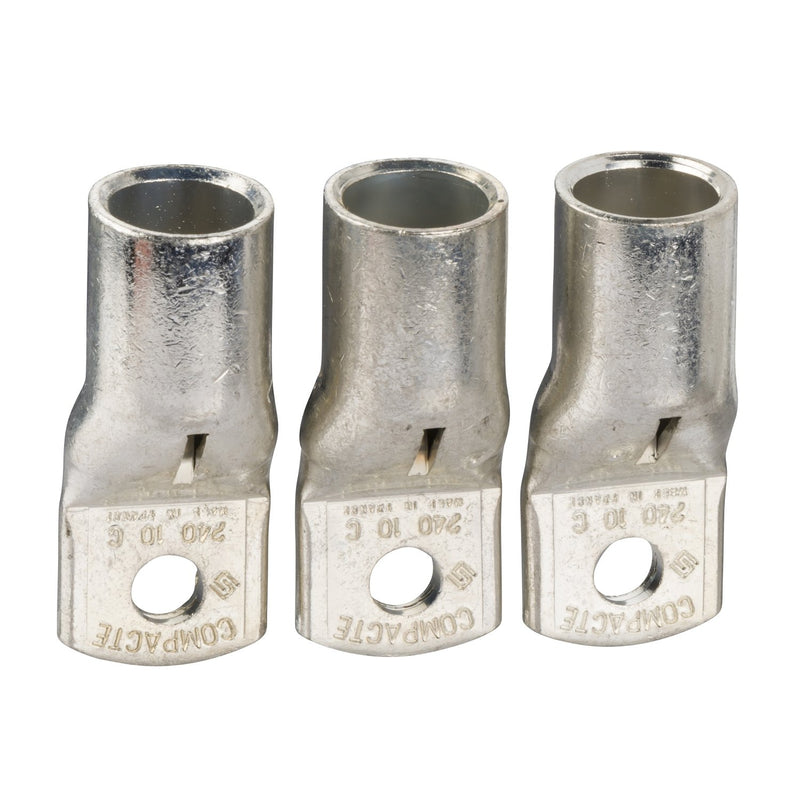 Schneider Electric - Presskabelschuh für Cu-Leiter Kabelschuhe LV429252 (VE3) 120mm − 12 Packung