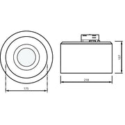 Philips Lighting - Downlight/Strahler/Flutlicht 3D-LED-Leuchte TCKTT 20S/ #38962800 840