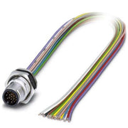 Phoenix Contact - Rundsteckverbinder, feldkonfektionierbar (Industriesteckverbinder) Einbausteckverbinder SACC-DSI-M12#1419726