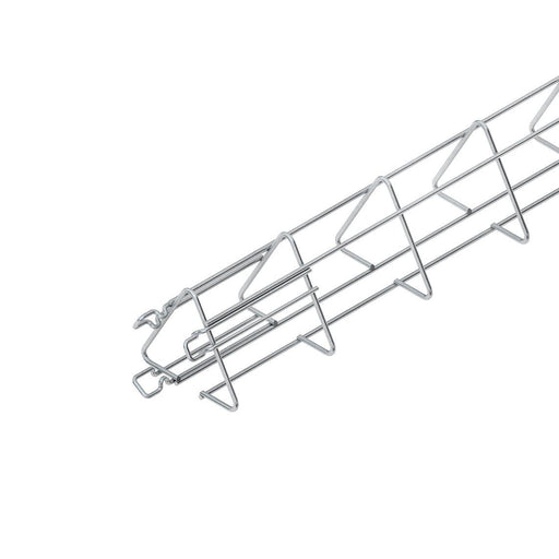 Niedax - Gitterrinne V-förmig MTCT 100 V 80x80x3000mm Sta/vz − 3 Meter
