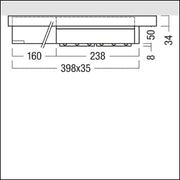 Zumtobel Group - Downlight/Strahler/Flutlicht LED - Wandfluter SUI TG6  #60211068 3000K
