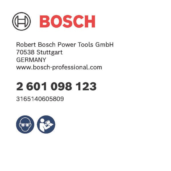 Bosch - Systemzubehör für Sägen (Akku/elektrisch/Druckluft) Metallplatte zu Fußplatte, 2601098123 passend zu: GST
