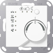 Jung - Bussystem-Raumtemperaturregler KNX Stetigregler aws A 2178 TS WW mit int.Busankoppler