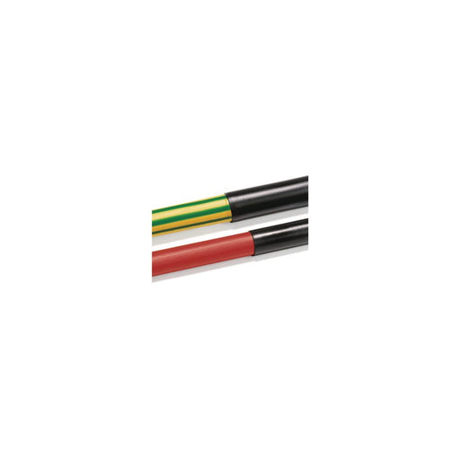 HellermannTyton - Schrumpfschlauch Warmschrumpfschlauch TA42-8/2 PO-X BK 125 schwarz, 1,2m − 125 Stück