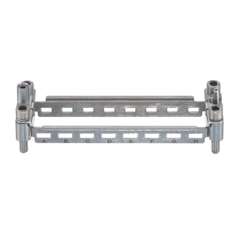 Harting - Befestigungselement für Industriesteckverbinder Halterahmen 09110249933 8 Einzelmodule