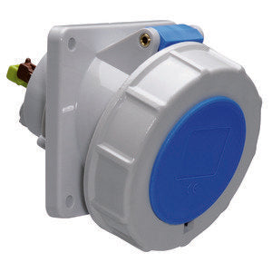 Bals Elektrotech - CEE-Anbausteckdose (IEC 60309) Anbausteckdose geneigt 32A 12847 4p 230V 9h IP67