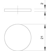 OBO Bettermann - Durchführungstülle Staubschutzplättchen 107 S VTEC PG16 PG16, ZPE, schwarz − 100 Stück