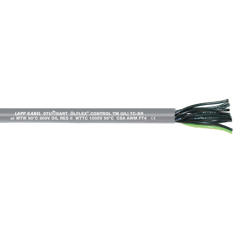 Lapp Kabel&Leitung - Energiekabel < 1 kV, für ortsveränderlichen Einsatz ÖLFLEX CONTROL TM 3G4 281203/76 − 76 Meter