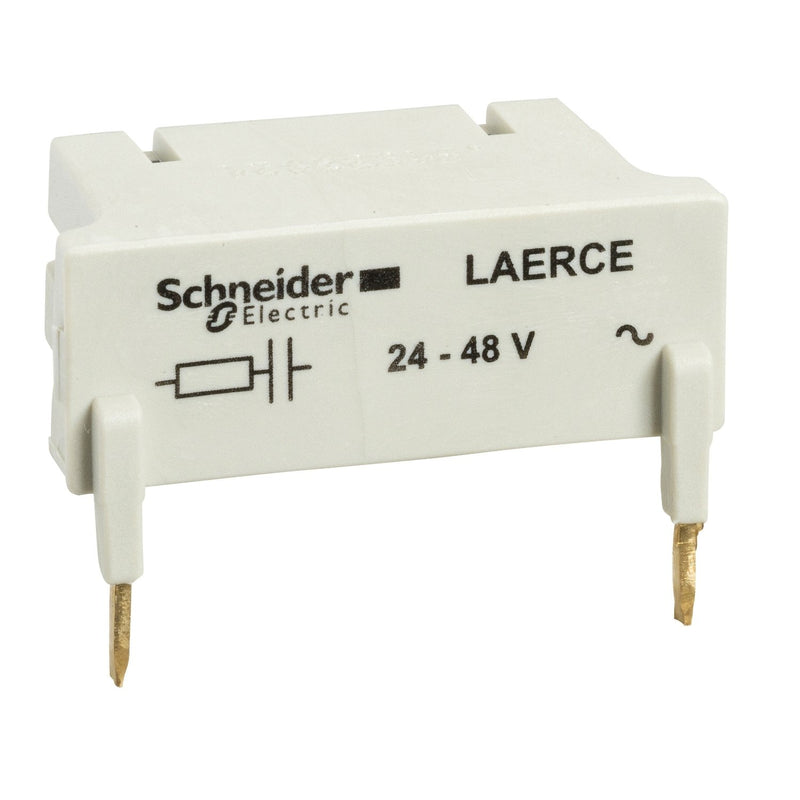 Schneider Electric - Baustein für Schutzbeschaltung Beschaltungsmodul RC Easy LAERCE TeSys BLOCK 24-48VAC