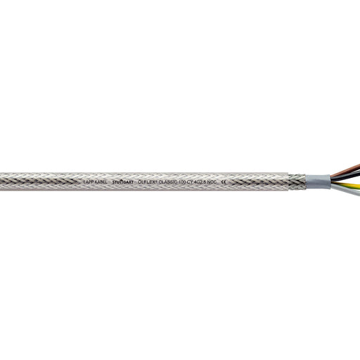 Lapp Kabel&Leitung - Energiekabel < 1 kV, für ortsveränderlichen Einsatz ÖLFLEX CLASSIC 100 CY 00350173/50 450/750V 4G2,5 − 50 Meter