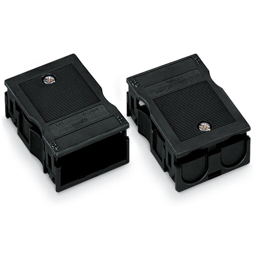 WAGO - Zubehör/Ersatzteile für steckbare Gebäudeinstallation Zugentlastungsgehäuse 770-503 8-12mm,3pol. sw − 50 Stück