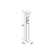 Brumberg Leuchten - Wegeleuchte LED-Pollerleuchte 60056103 3000K, graphit