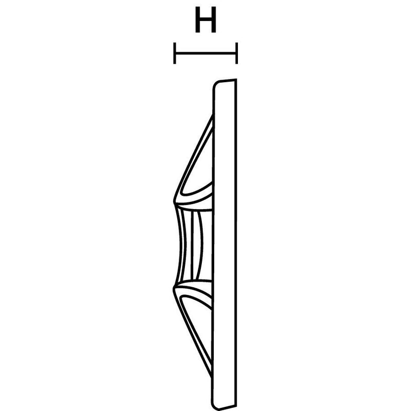 HellermannTyton - Befestigungssockel und -element für Kabelbinder Montagesockel QM40-PA66-NA-L1 40x40mm natur − 50 Stück