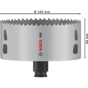 Bosch - Lochsäge PRO Multi Material PC Plus 2608594411 Lochsäge, 105 mm