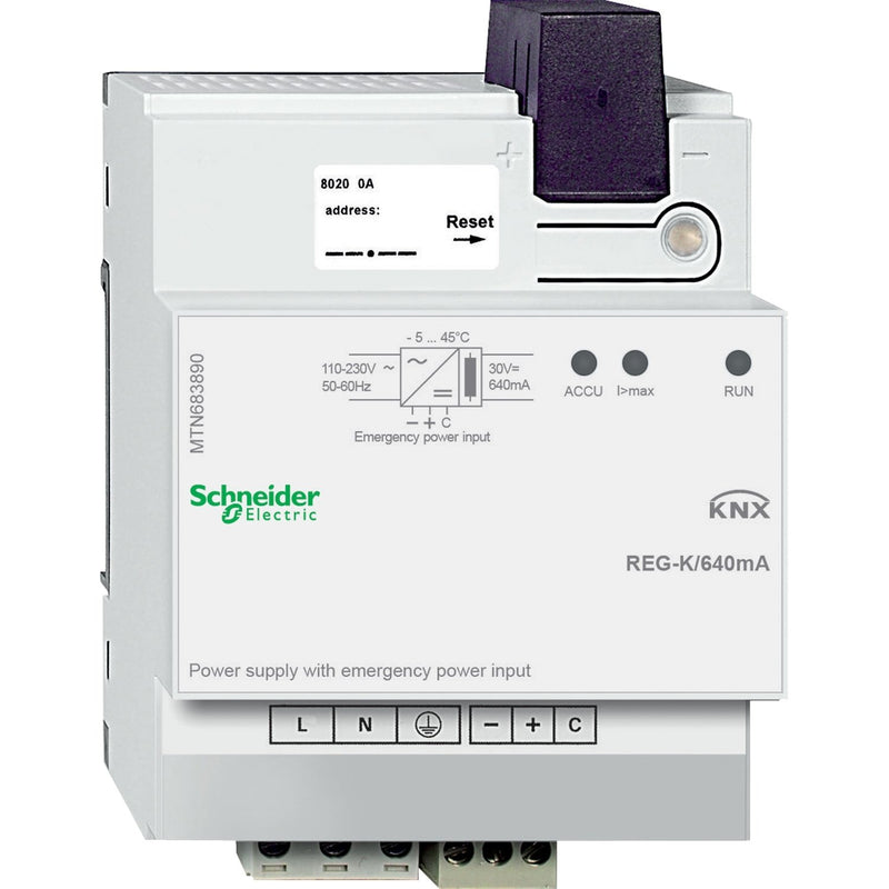 Schneider Electric - Bussystem-Spannungsversorgung KNX Spannungsversorgung MTN683890 REG-K/640 mA