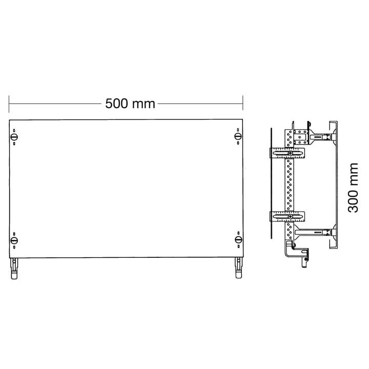 Striebel&John - Verteilerbaugruppe für Geräteaufbau Kombi-Set ED62MA