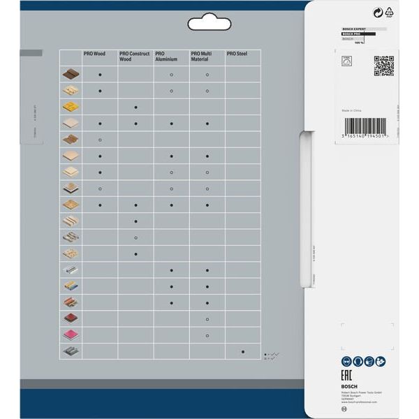 Bosch - Kreissägeblatt PRO Wood Kreissägeblatt, 2608640660 250 x 3,2 x 30 mm