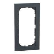 Merten - Abdeckrahmen Decor-Rahmen 2-fach MEG4025-3614 anthrazit