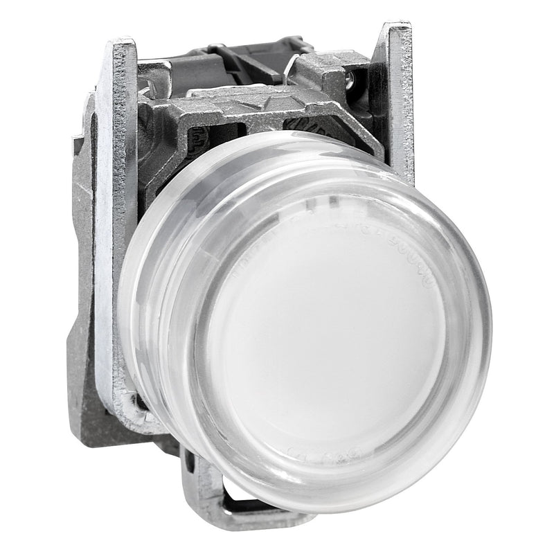 Schneider Electric - Drucktaster, Komplettgerät Leuchtdrucktaster, weiß XB4BP183M5EX D 22mm, 240 V, ATEX