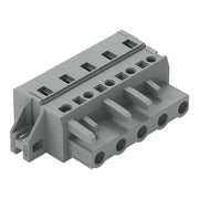 WAGO - Kabelsteckverbinder für Leiterplattensteckverbinder 1-Leiter-Federleiste 231-205/031-000 CAGECLAMP,2,5 mm²,gr − 50 Stück