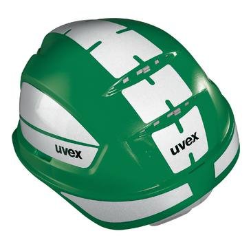 Uvex - Schutzhelm pheos B-S-WR grün m.Lftg. 9772433 Reflexset