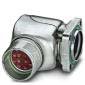 Phoenix Contact - Rundsteckverbinder, feldkonfektionierbar (Industriesteckverbinder) Gerätesteckverbinder RF-12S1N8AAD00 Vorderwand