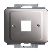 Busch-Jaeger - Einsatz/Abdeckung für Kommunikationstechnik Zentralscheibe pla 2561-20 für 1 Modular Jack