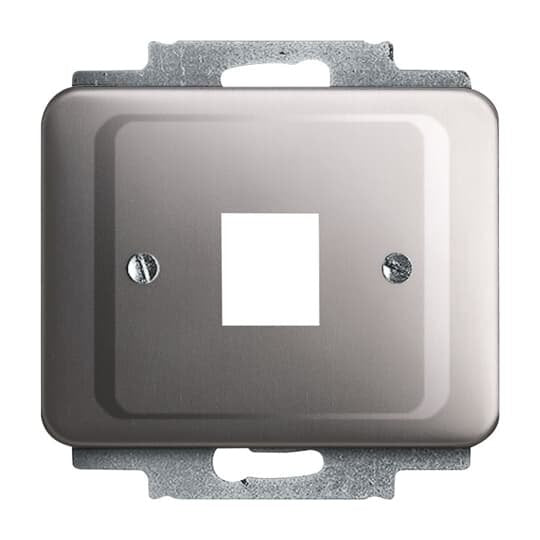 Busch-Jaeger - Einsatz/Abdeckung für Kommunikationstechnik Zentralscheibe pla 2561-20 für 1 Modular Jack