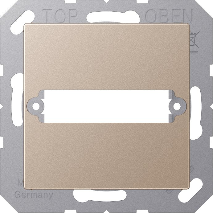 Jung - Abdeckung/Bedienelement für Installationsschalterprogramme Abdeckung champ A 594-125 CH für Trapezsteckverb