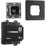 Ekey (AT) - Zutrittskontrollsystem Fingerprintset 203704 Unterputz, Glas, sw