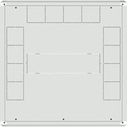 Enoc - Netzwerk-/Serverschrank 19" Standschrank Baserack-8/8, 42HE 800x800x42HE