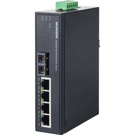 Microsens - Netzwerk Switch Industrie Fast Ethernet MS657104PX Switch 4x10/100BasTX