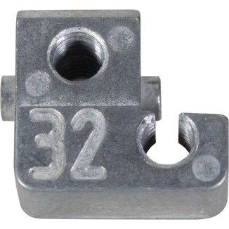 Harting - Zubehör/Ersatzteile für Industriesteckverbinder Befestigungselement Posit. 09030009981 32 Zink-Druckguss − 100 Stück
