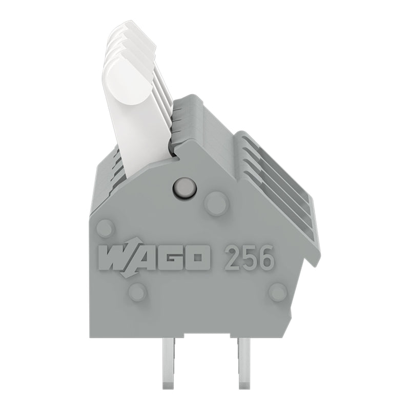WAGO - Leiterplattenklemme Klemmleiste 256-404 0,08-2,5qmm grau,4po − 200 Stück