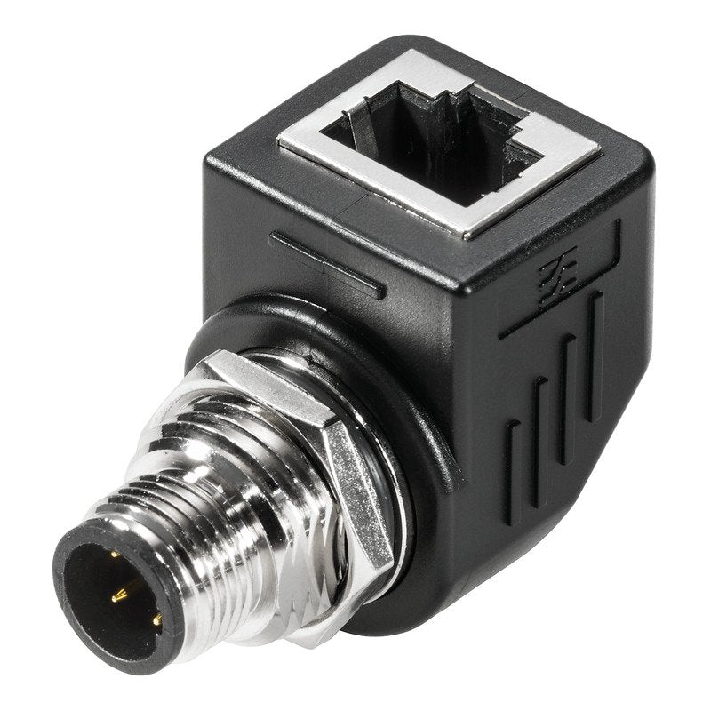 Weidmüller - Kommunikationstechnik-Adapter Adapterstecker IE-AD-M12DRJ45-MF-90 IP67