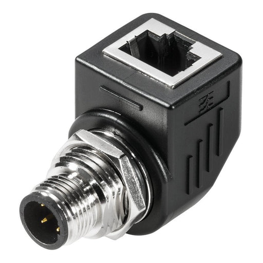 Weidmüller - Kommunikationstechnik-Adapter Adapterstecker IE-AD-M12DRJ45-MF-90 IP67